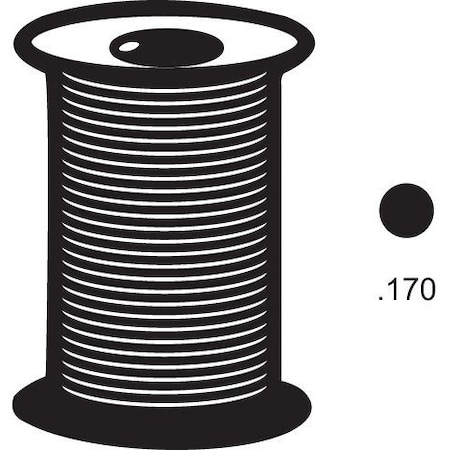 Strybuc .170 Solid Spine Foam Black 66-49